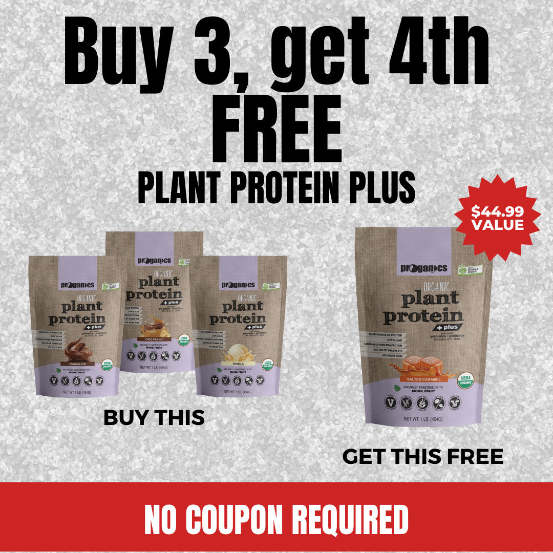 FREE PLANT PROTEIN PLUS – Proganics USA
