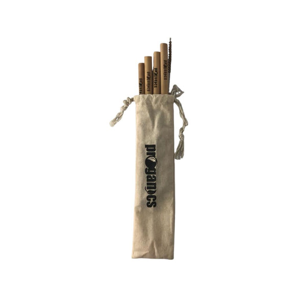 Proganics Bamboo Straw Pack