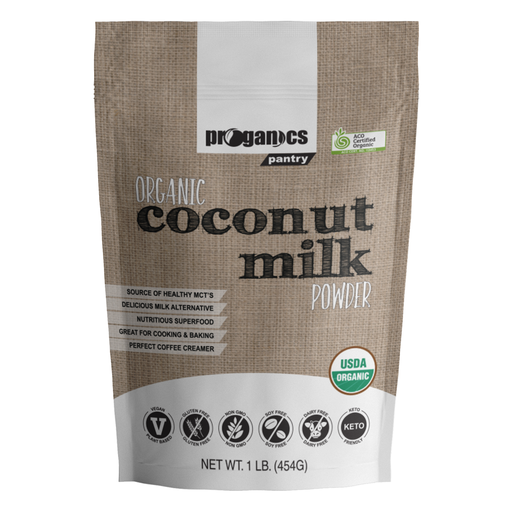 Proganics Pantry Organic Coconut Milk Powder – Proganics USA