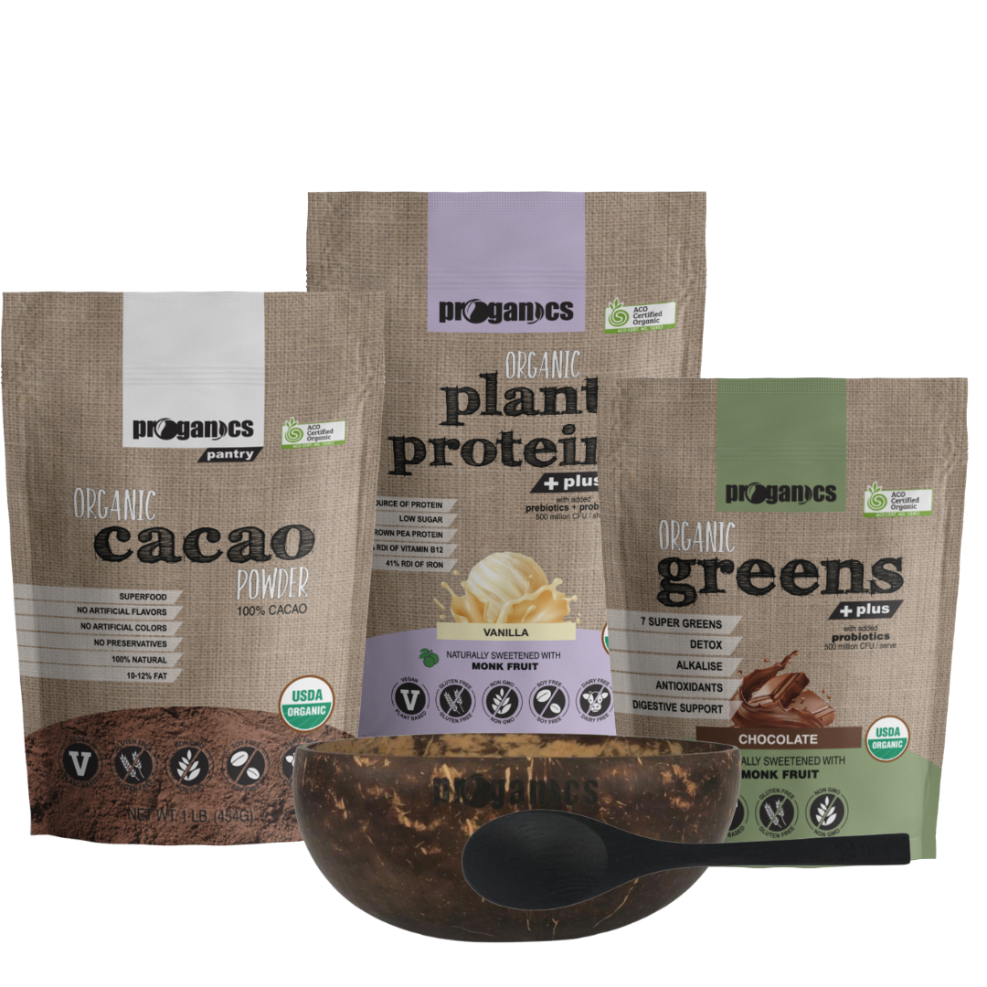 Organic Plant Protein Smoothie Bowl Bundle