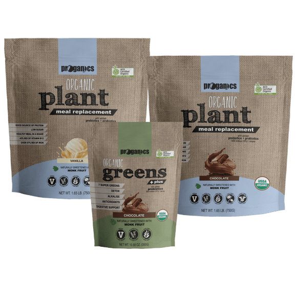 Organic Plant Meal Replacement 'One Shake a Day' Bundle