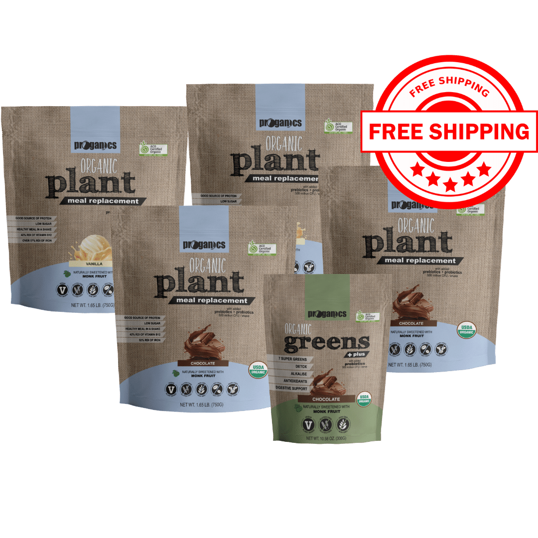 Organic Plant Meal Replacement 'Two Shakes a Day' with FREE SHIPPING!!!